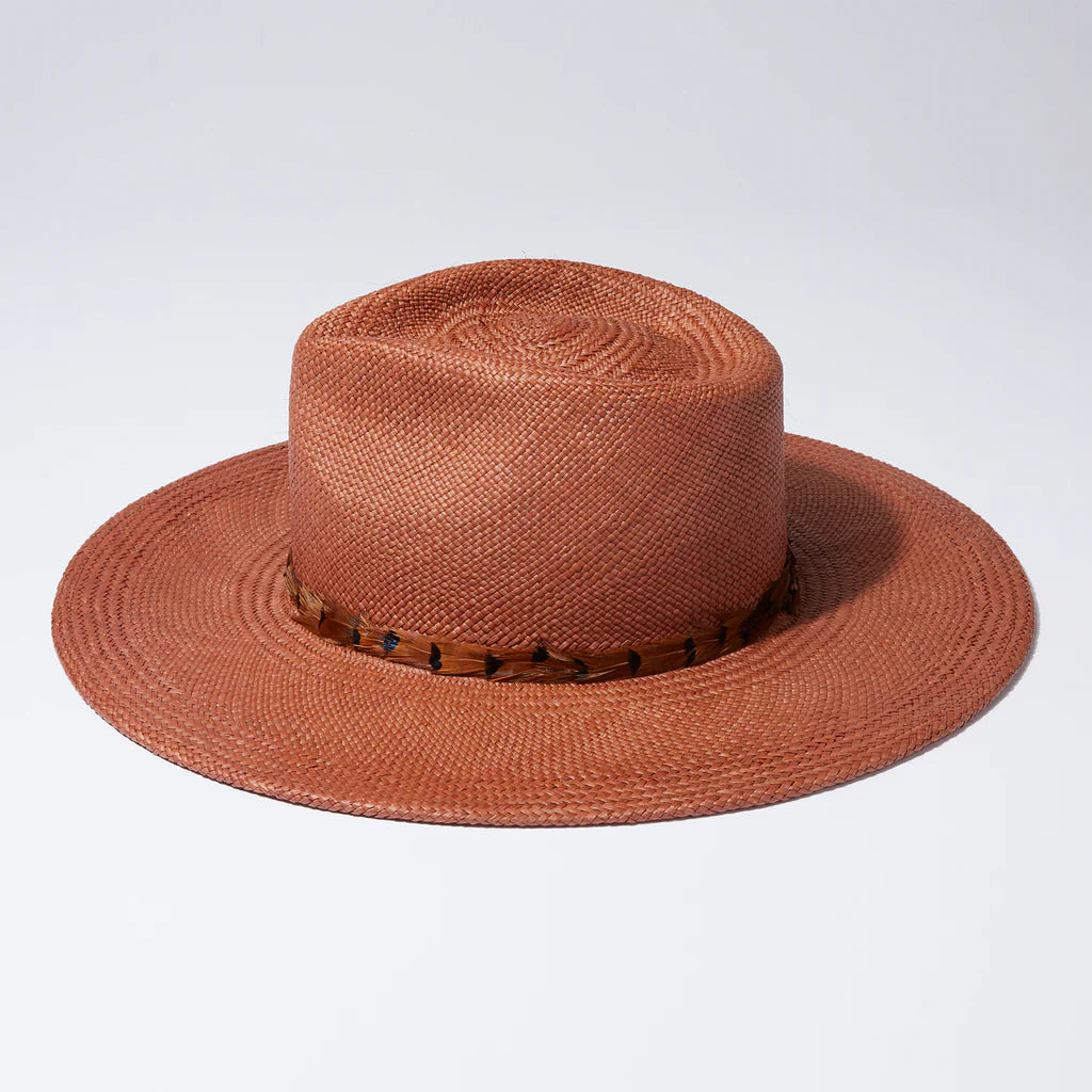 HEADS OF STATE - The Teardrop Fedora - Dark Terracotta