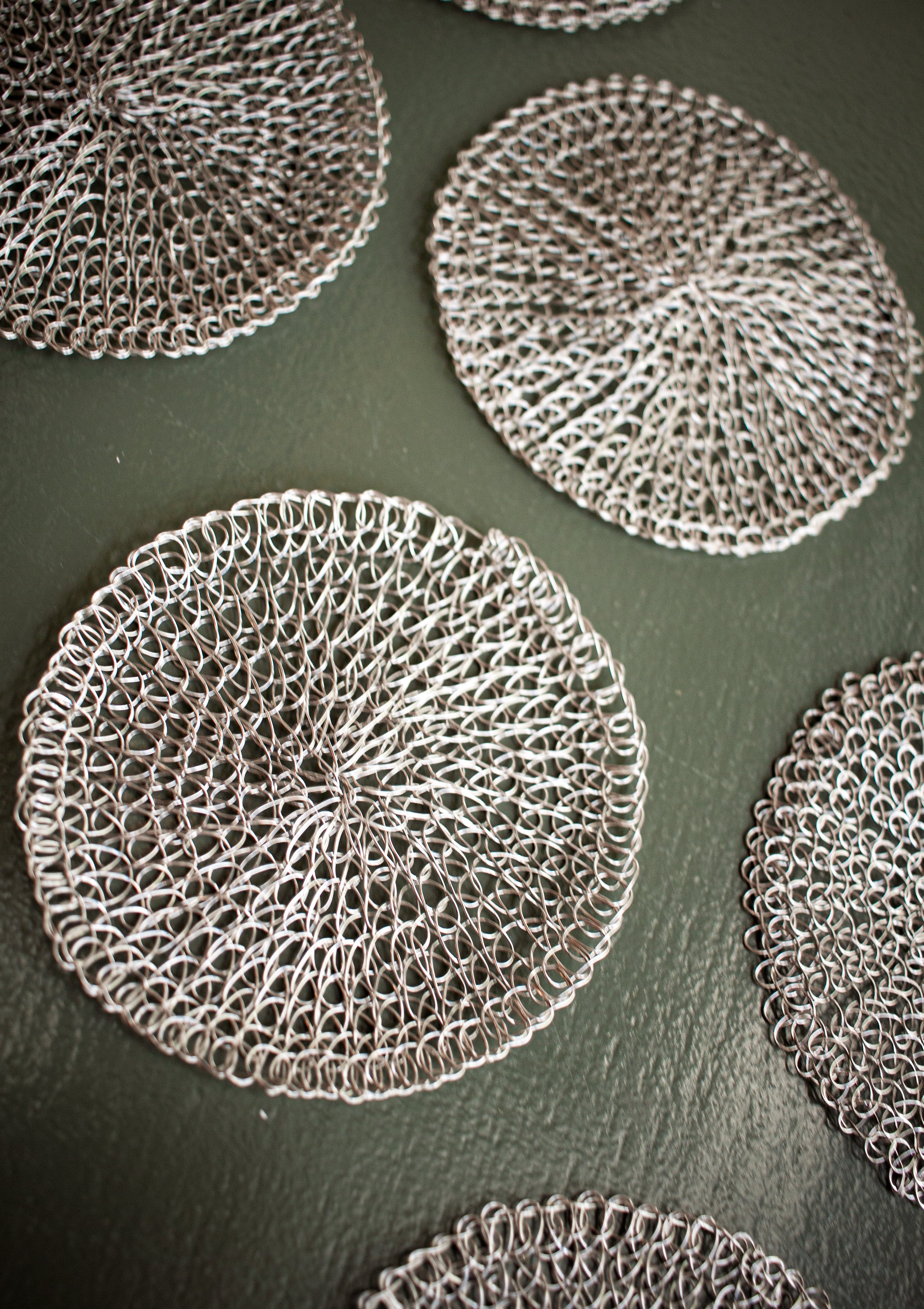 Woven Wire Coasters