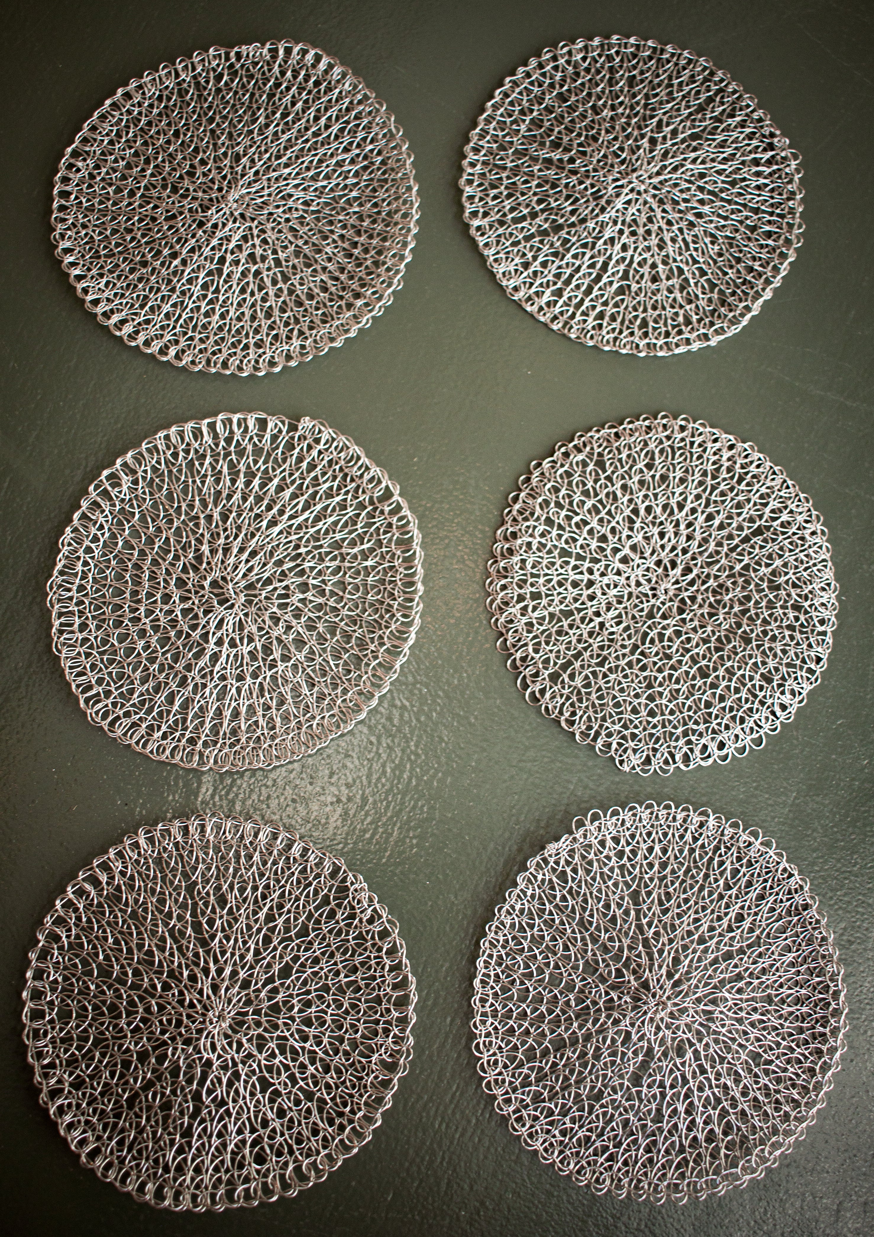 Woven Wire Coasters