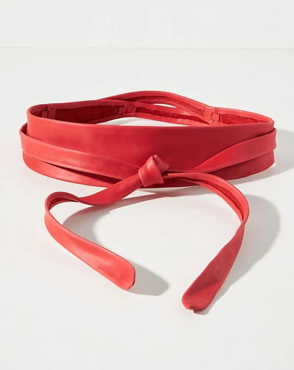 ADA Midi Wrap Belt - Upsell Red