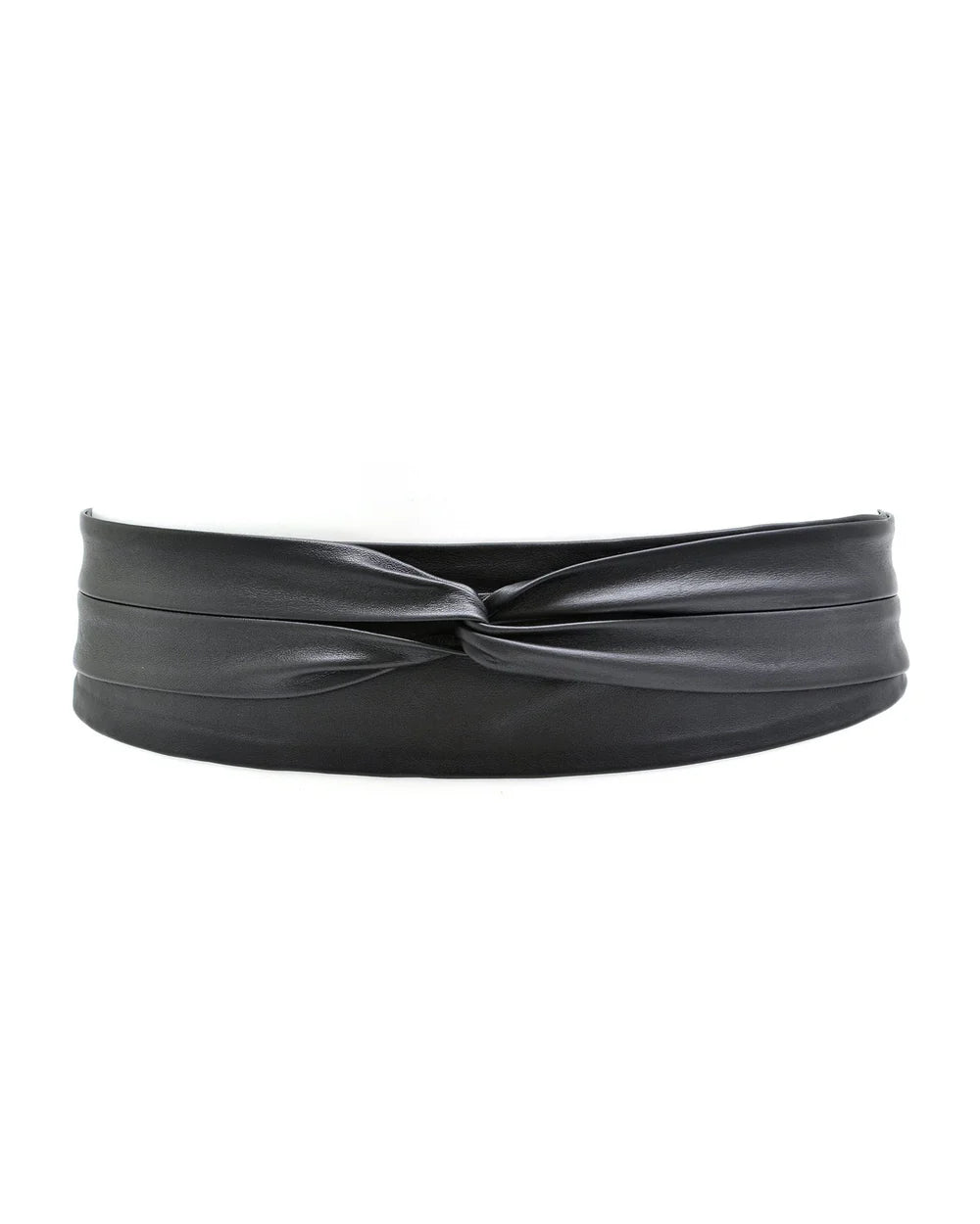 ADA Wrap Leather Belt - Black