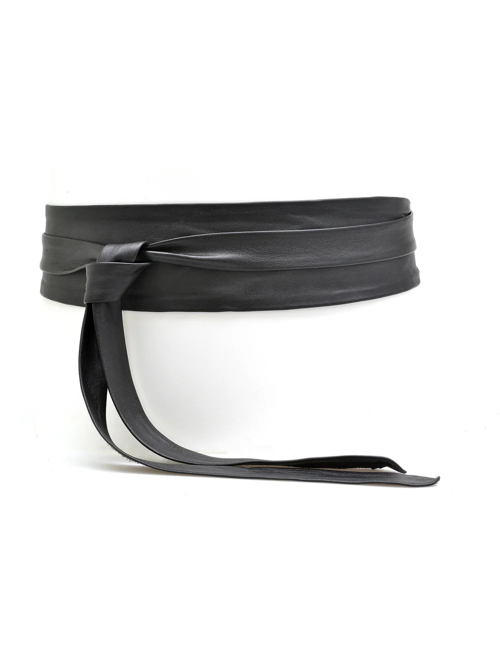 ADA Wrap Leather Belt - Black